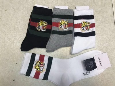 Gucci Long Socks AAA(4 pairs)-001