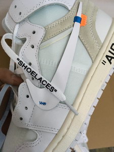 OFF-WHITE x Air Jordan 1 “White”