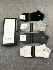 G*u*i socks(4 pairs)-216