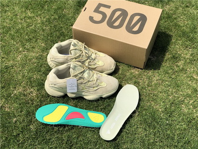 authentic ad*s y**zy 500 “S*per moon yellow”