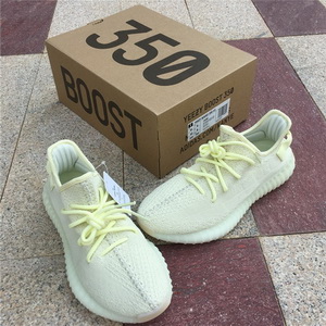 authentic Y**zy 350 boost v2 “ice yellow”