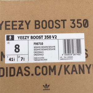 authentic Y**zy boost 350 v2 “sesame”