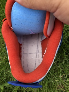 Air Jordan 4 White Blue Orange