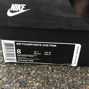 Authentic Nike Air Foamposite One-002