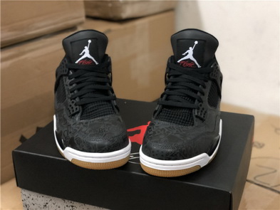 Air Jordan 4s Black Gum
