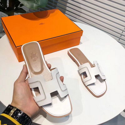 H**mes slippers women(aaa)-001