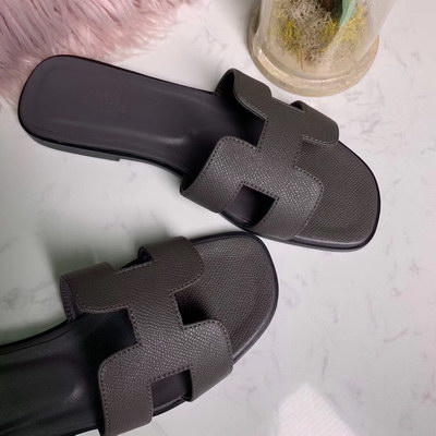 H**mes slippers women(aaa)-012