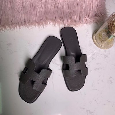 H**mes slippers women(aaa)-012