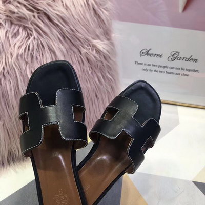 H**mes slippers women(aaa)-014