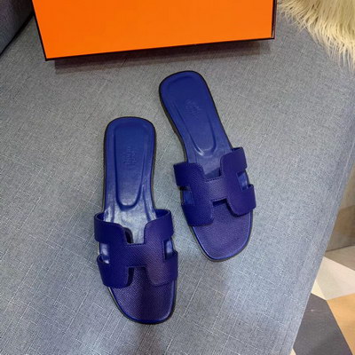 H**mes slippers women(aaa)-009