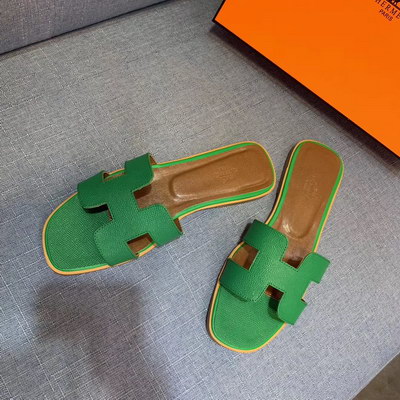 H**mes slippers women(aaa)-016