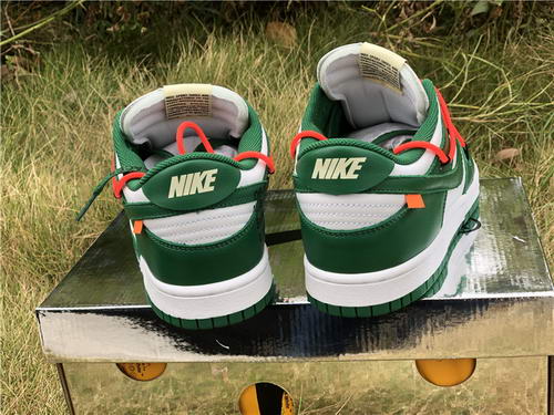 Off-White x Nike Dunk Low Green