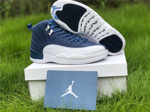Air Jordan 12 Stone Blue