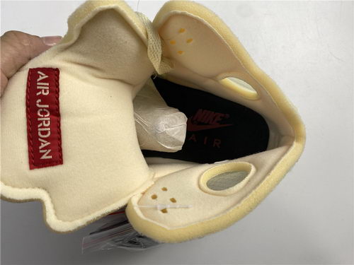 Air Jordan 5s Salt/fire red