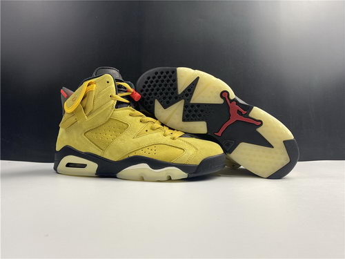 Travis Scott x Air Jordan 6 yellow