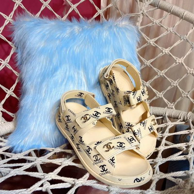 Ch*el slippers women(aaa)-001