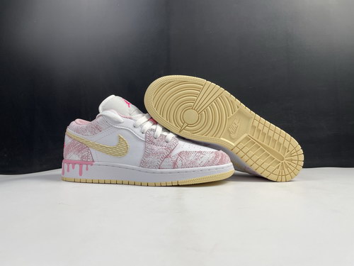 Air Jordan 1 Low GS Paint Drip