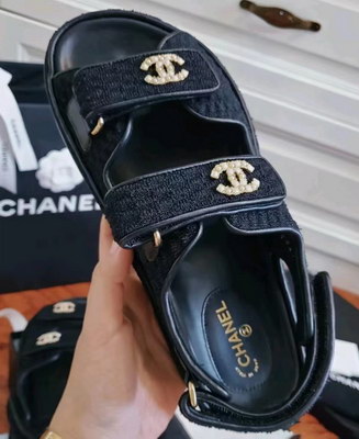 Ch*el slippers women(aaa)-003