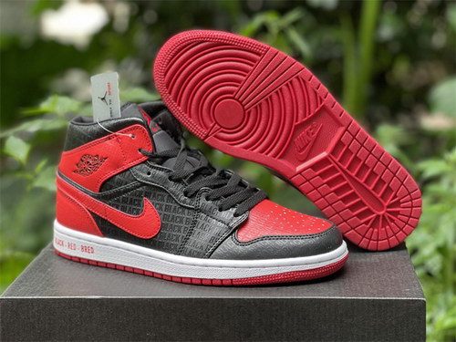 Air Jordan 1 Mid GS “Bred”