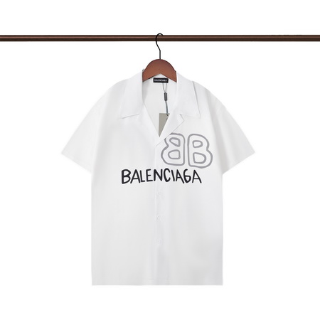 Ba*len*cia*ga short shirt-022