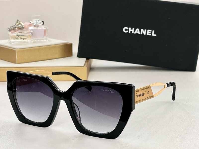 Ch*el sunglasses(aaaa)-523
