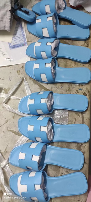 H**mes slippers women(aaa)-021