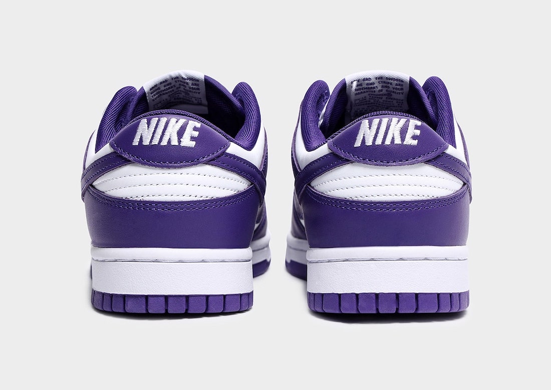 Nike Dunk Low Court Purple Style