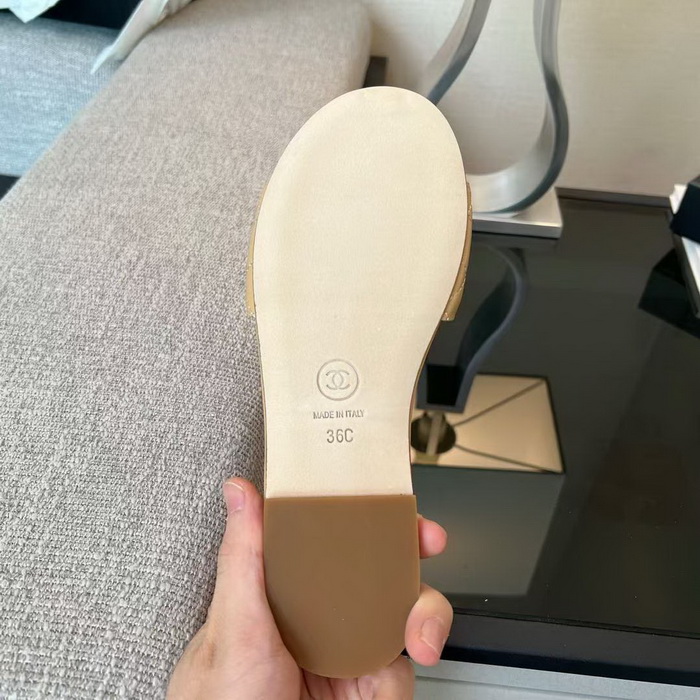 Ch*el slippers women(aaa)-007