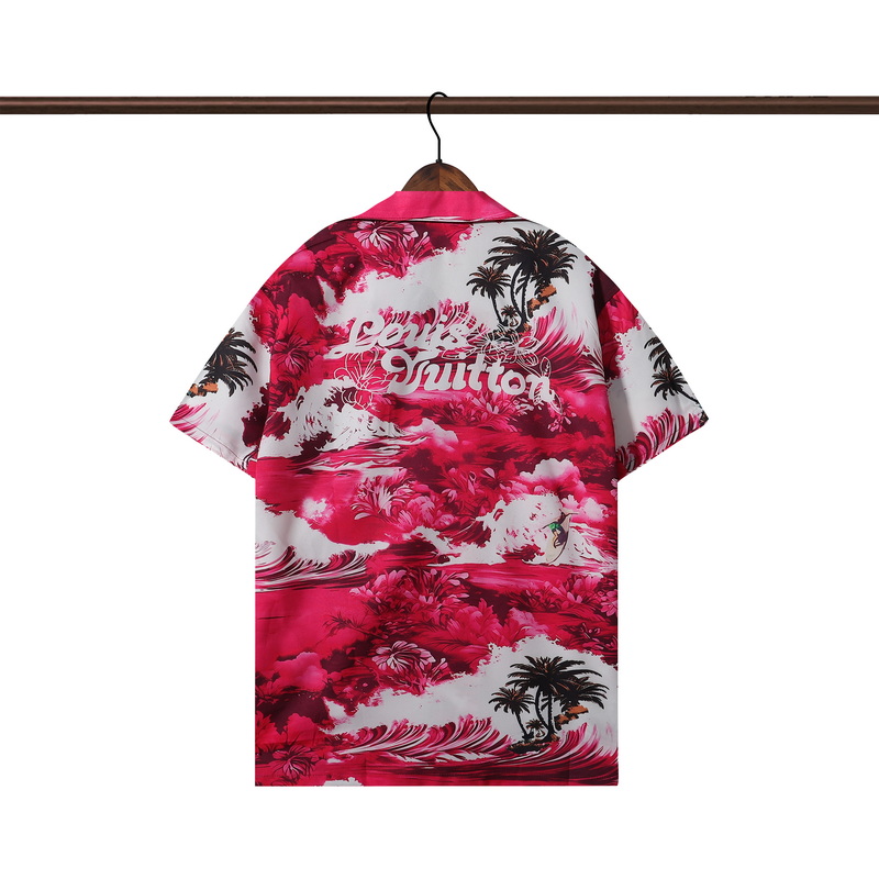 LV short shirt-163