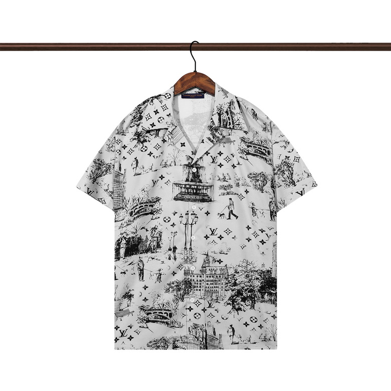 LV short shirt-159