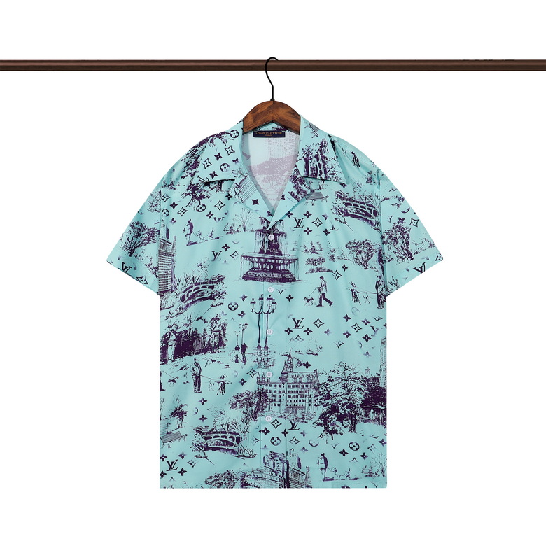 LV short shirt-157