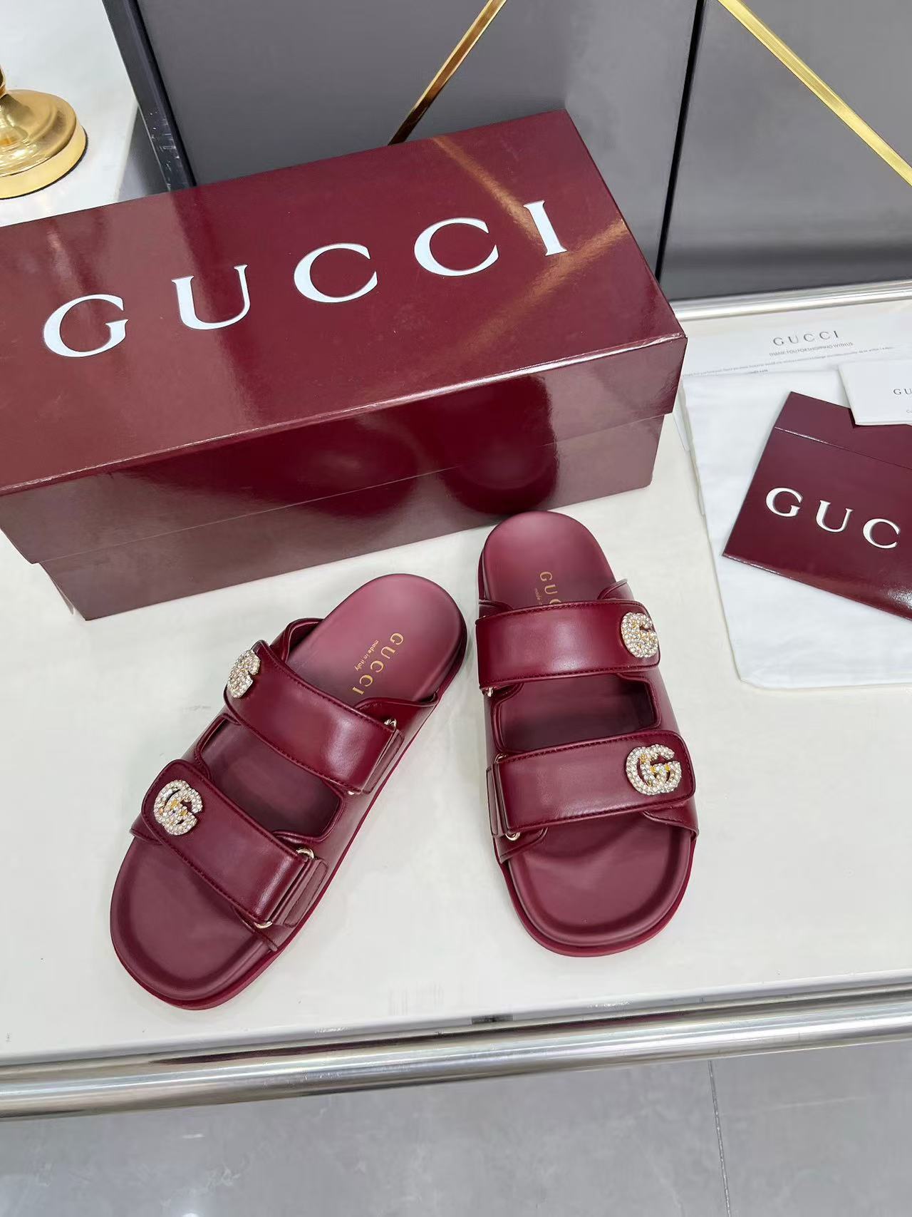 G*u*i slippers women(aaa)-187