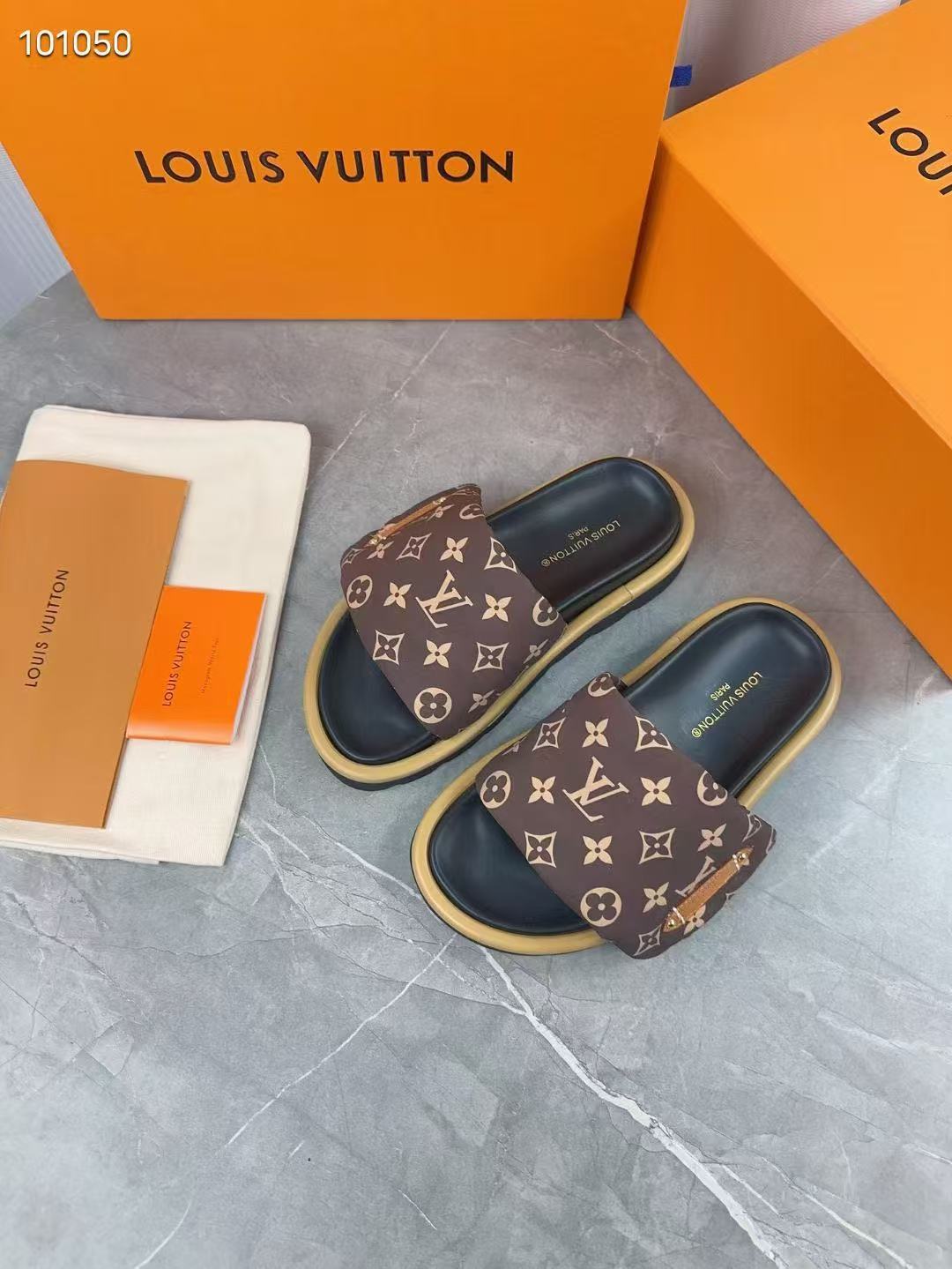 LV Slippers(AAA)-073