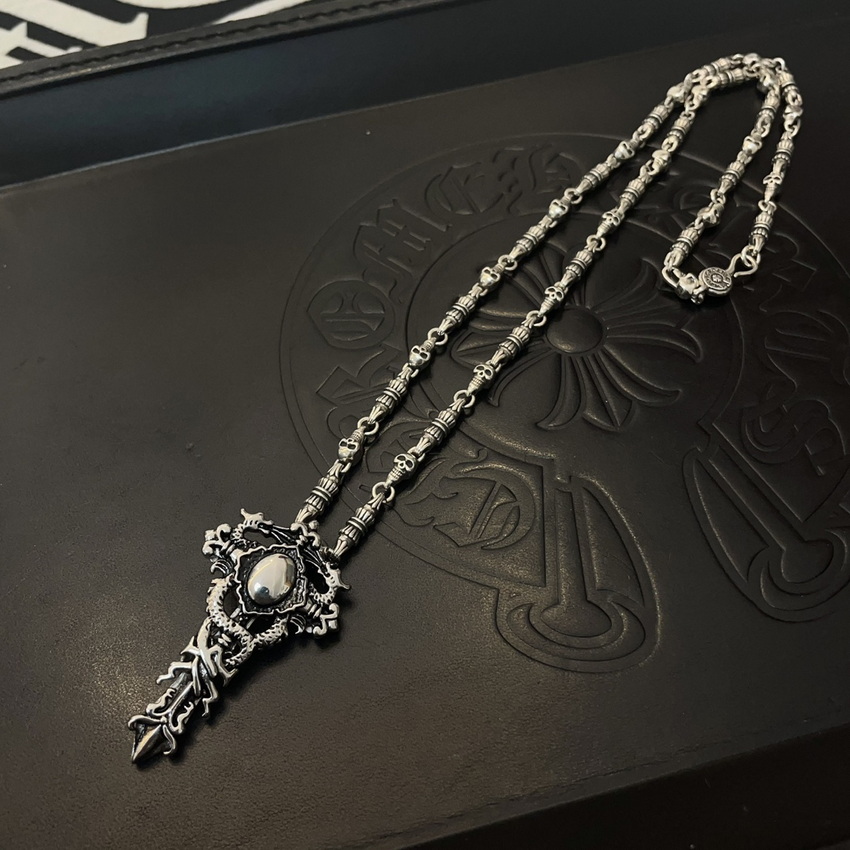 Chrome Heart Necklace-063