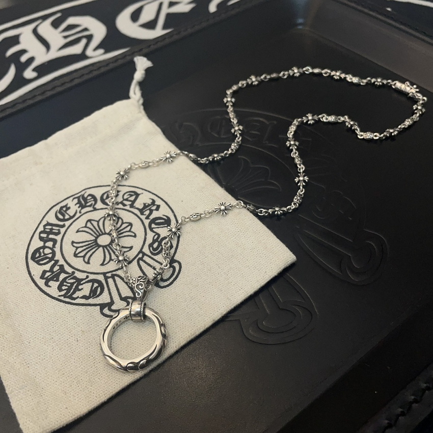 Chrome Heart Necklace-064