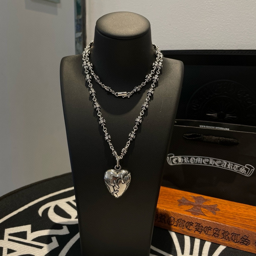 Chrome Heart Necklace-095