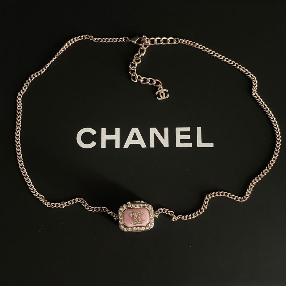 Ch*el necklace-401
