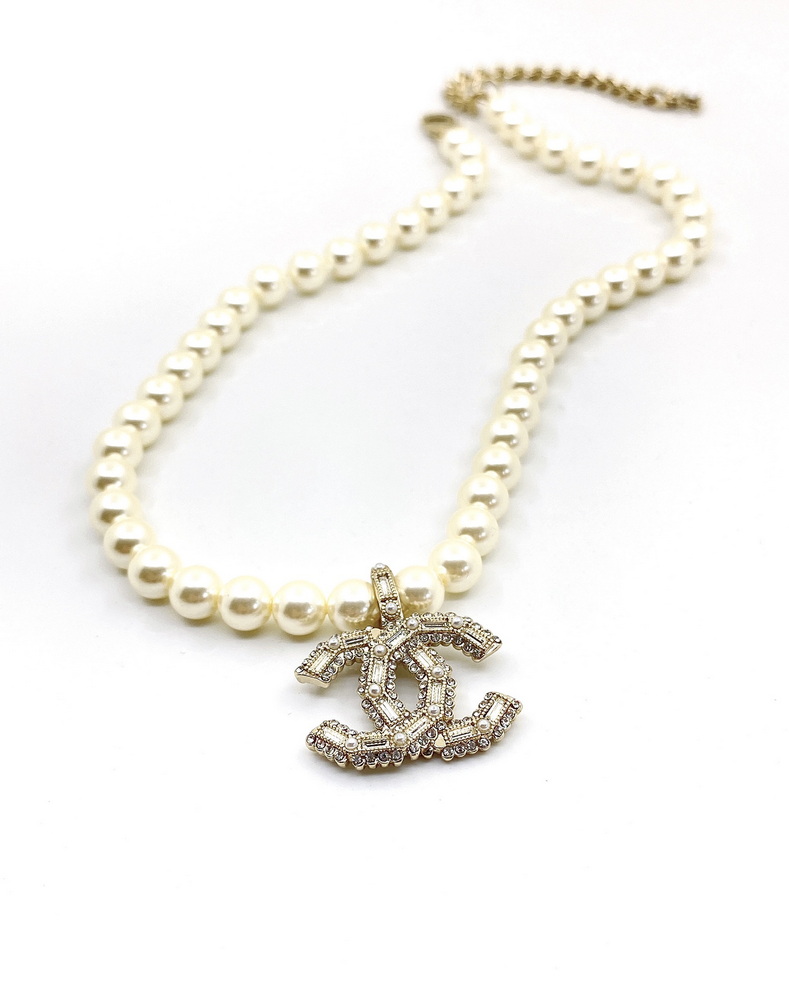Ch*el necklace-289