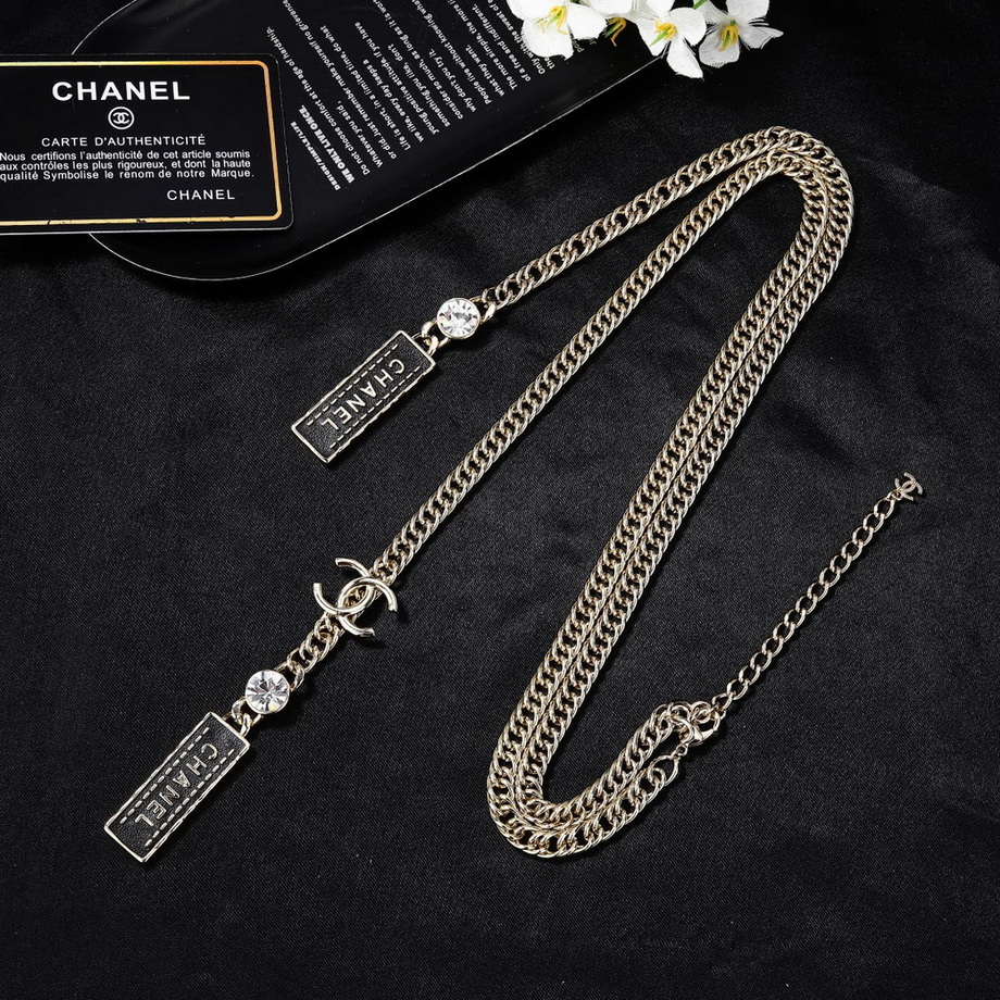 Ch*el necklace-442