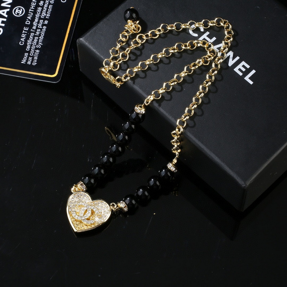 Ch*el necklace-274