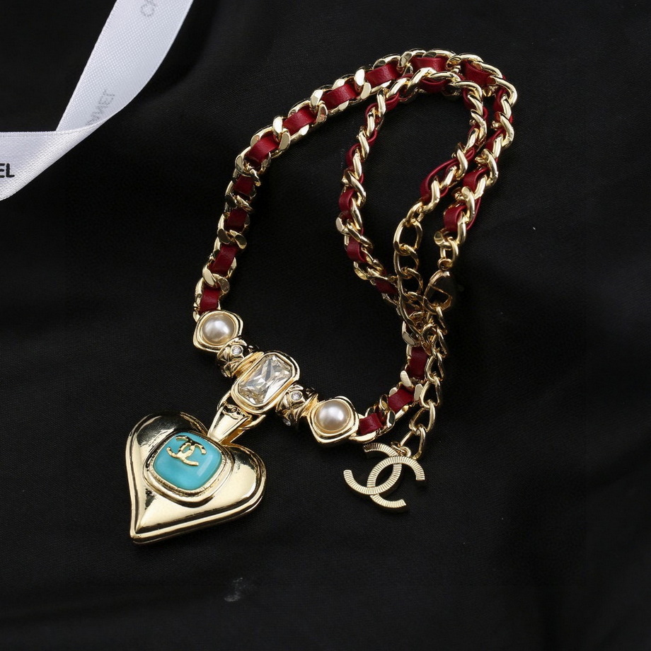 Ch*el necklace-266