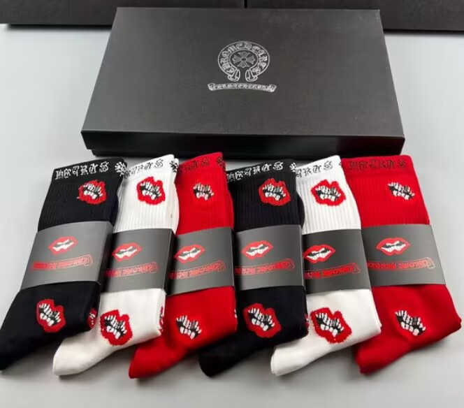 Ch**me He**ts socks(6 pairs)-002