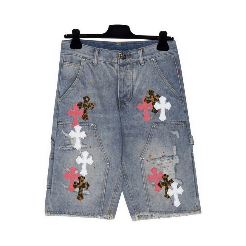 Ch**me He**ts shorts jeans-001