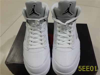 Air Jordan V White Metallic-004