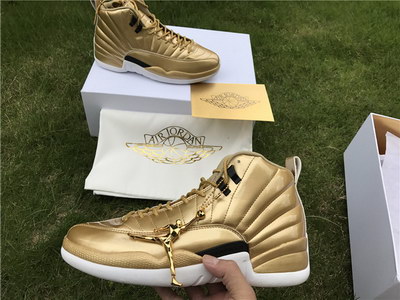 Air Jordan 12 Pinnacle Gold