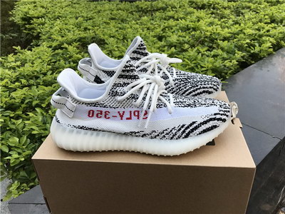 Authentic Adidas Yeezy 350 Boost V2 Zebras-008