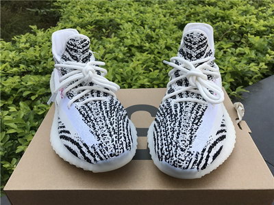Authentic Adidas Yeezy 350 Boost V2 Zebras-008