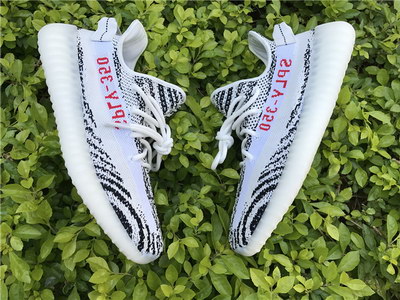 Authentic Adidas Yeezy 350 Boost V2 Zebras-008