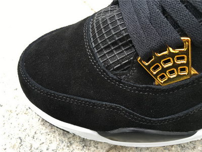 Air Jordan 4 Black Suede