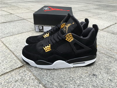 Air Jordan 4 Black Suede